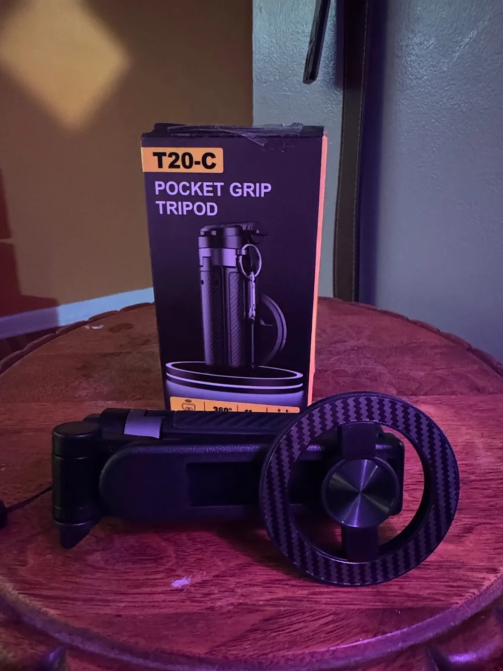 Pocket Grip Tripod - Black